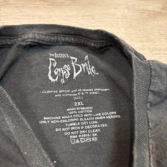 Corpse Bride Tim Burton Grave Misunderstanding Movie Poster Shirt Size 2XL - Picture 7 of 11